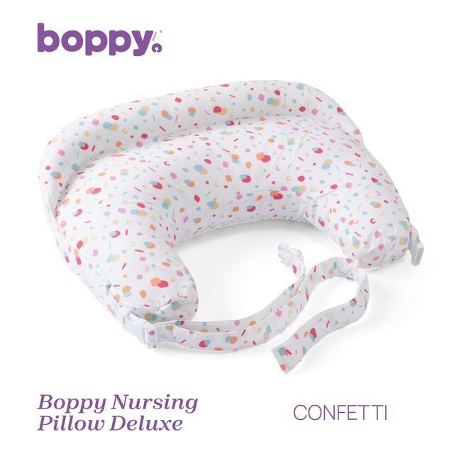 Perna alaptare Chicco Boppy Deluxe, Confetti, 0luni+ CHC7991248-8