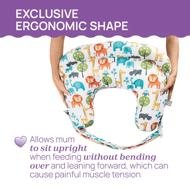 Perna alaptare Chicco Boppy Deluxe, Confetti, 0luni+ CHC7991248-8