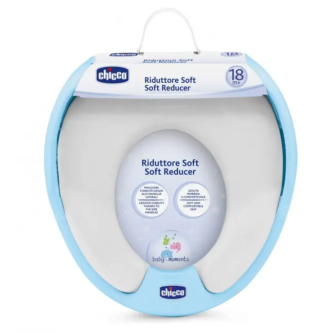 Reductor Chicco pentru WC, soft, Bleu, 18luni+ CHC06572-8_BLEU