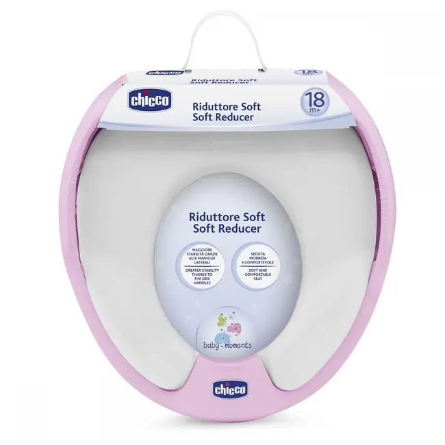 Reductor Chicco pentru WC, soft, Roz, 18luni+ CHC06572-8_ROZ