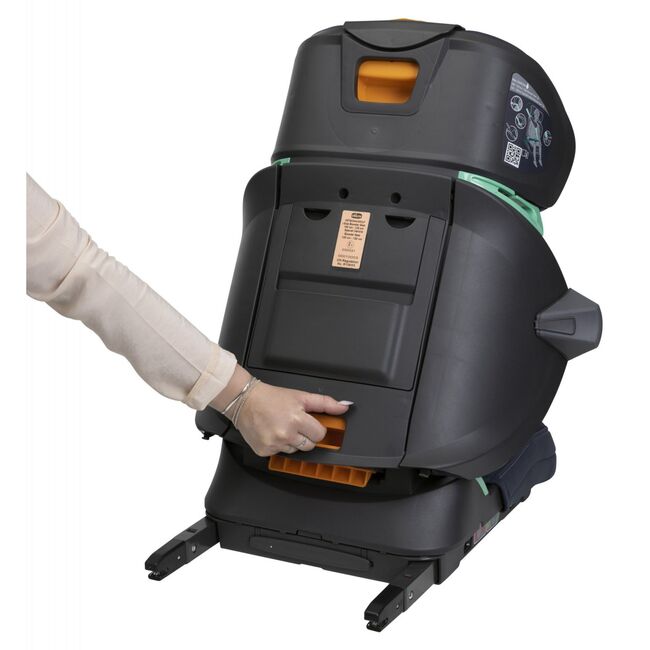 Scaun auto Chicco Fold&Go I-Size Isofix, India Ink (Albastru), 100-150cm, 3-12ani CHC79799-8_INDIA INK