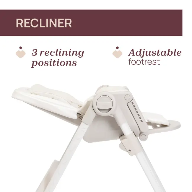 Scaun de masa Chicco Polly Armonia MotherPearl, 0luni+ CHC8714084-8