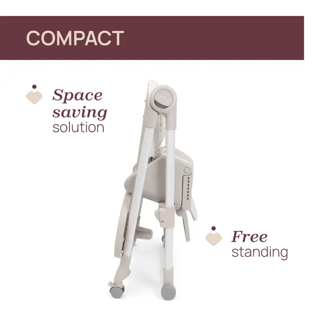 Scaun de masa Chicco Polly Armonia MotherPearl, 0luni+ CHC8714084-8