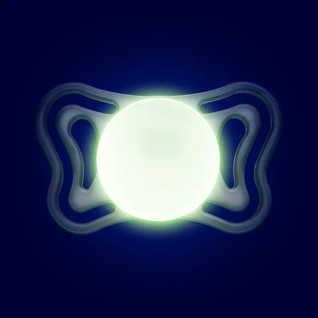 Suzeta Chicco PhysioForma Light Glow, 2bucati, unisex, 2-6luni CHC7103741-7