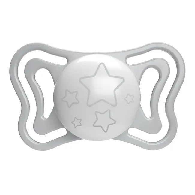 Suzeta Chicco PhysioForma Light Glow, 2bucati, unisex, 6-16luni CHC7103841-7