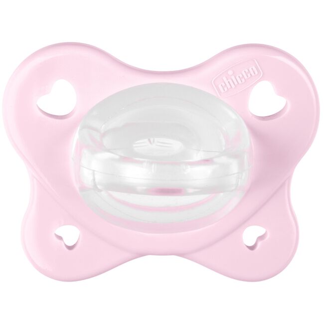 Suzeta anatomica Chicco PhysioForma DualSoft, 2buc, roz, 2-6luni CHC7308851-7