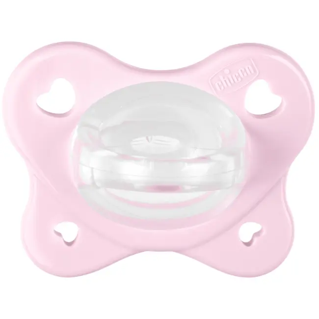 Suzeta anatomica Chicco PhysioForma DualSoft, 2buc, roz, 2-6luni CHC7308851-7