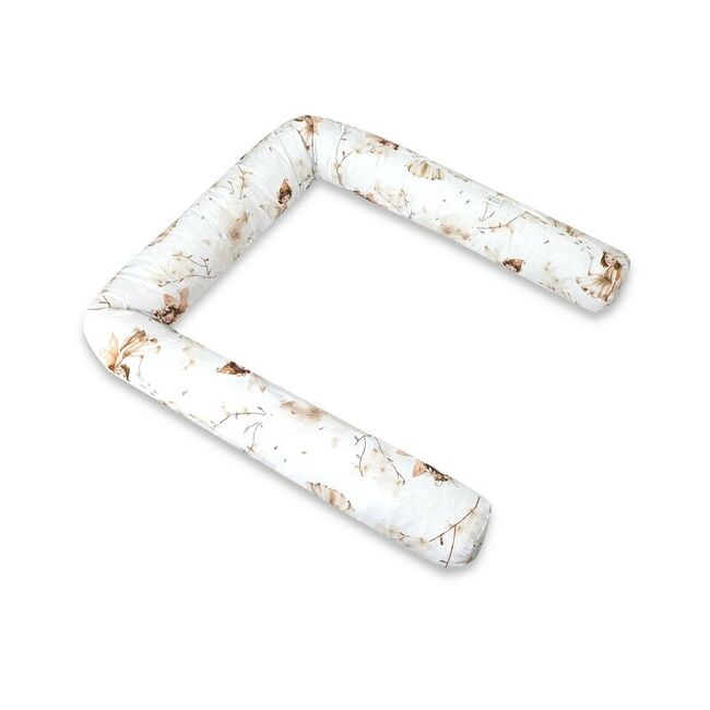 Aparatoare pentru patut, MimiNu, Tip rulou, Cu husa detasabila, Lungime 180 cm, Din bumbac certificat Oeko Tex Standard 100, Fairy BYN6426972029469