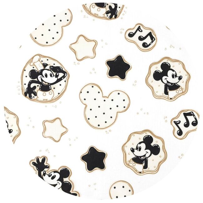 Aparatoare pentru patut, Qmini, Tip rulou, Cu husa detasabila, Lungime 180 cm, Din bumbac certificat Oeko Tex Standard 100, Mickey Mouse BYN6426972029674