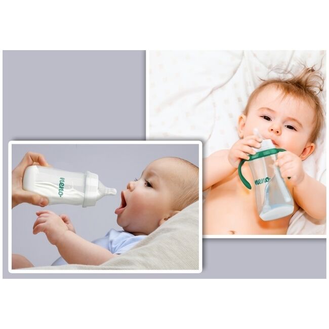 Biberon 2 in 1 Neno 240 ml JEMNEN-BAB-BT002