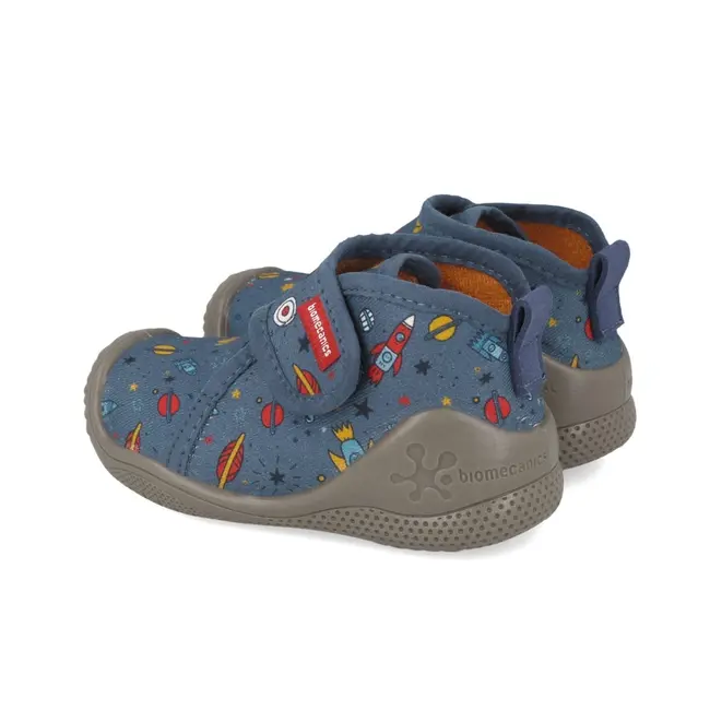 Incaltaminte de interior Biomecanics 251146-A ZAPATILLA ESTAMPADA, bleumarine (Marime: 19 (11,6-12,1 cm)) JEM251146-A-19