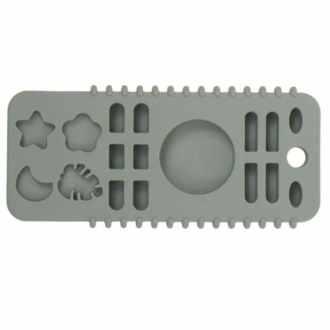 Jucarie de dentitie, Bocioland, In forma de telecomanda,0 luni+, Gri BYNBL242