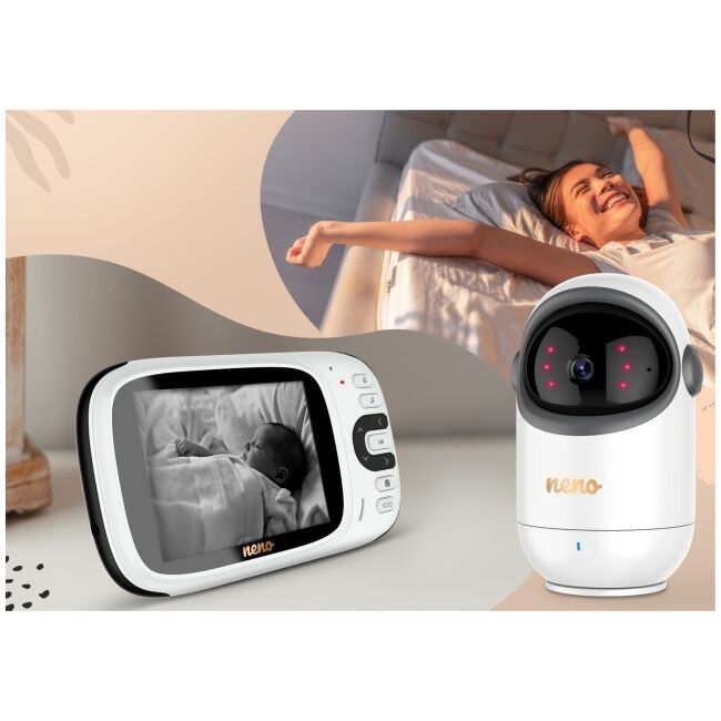 Neno Berkano – monitor electronic pentru bebeluși cu receptor wireless JEMNEN-MAM-NN007