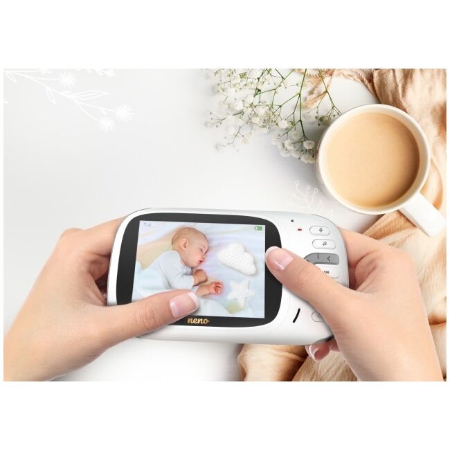 Neno Berkano – monitor electronic pentru bebeluși cu receptor wireless JEMNEN-MAM-NN007
