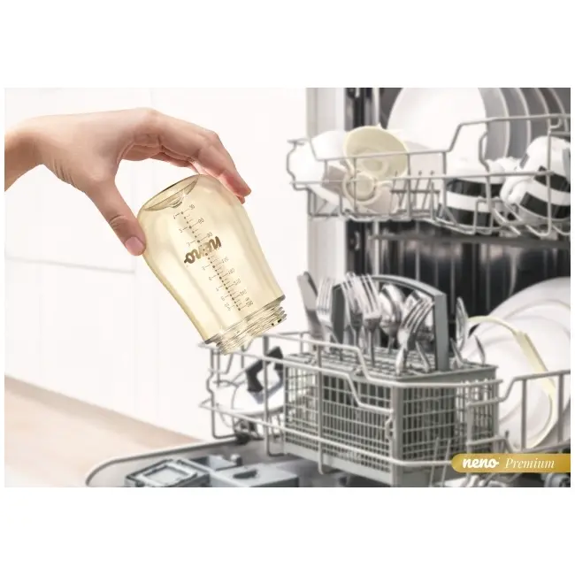 Neno Mio 2 Sticlă pentru copii cu pai JEMNEN-BAB-BT006