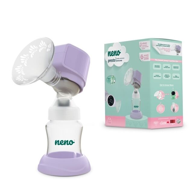 Neno Presto – Pompa de sân fără fir cu trei faze JEMNEN-MAM-LK014