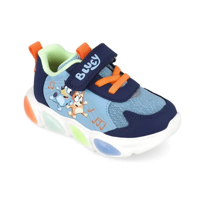 Sneakers Bluey cu luminite Garvalin 251856, albastru (Marime: 25 (15,5-16,1 cm)) JEM251856-A-25