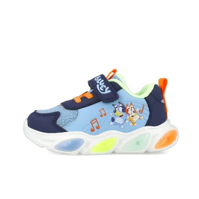 Sneakers Bluey cu luminite Garvalin 251856, albastru (Marime: 25 (15,5-16,1 cm)) JEM251856-A-25
