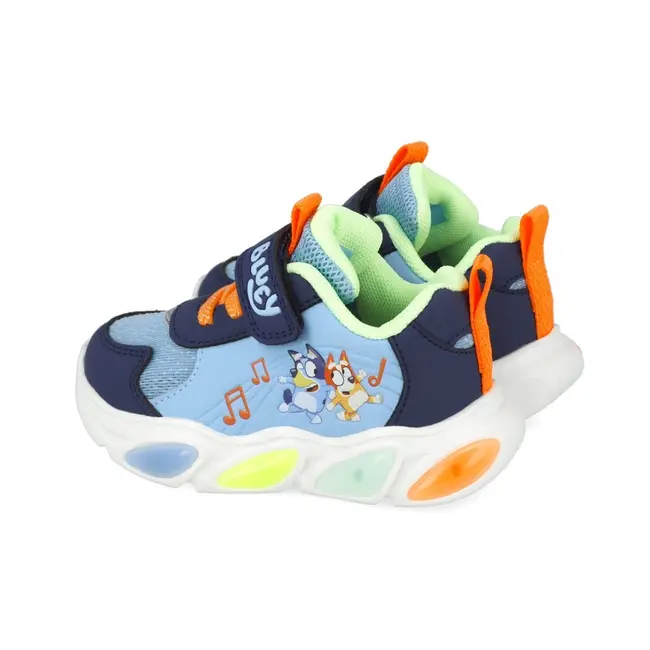 Sneakers Bluey cu luminite Garvalin 251856, albastru (Marime: 29 (18,2-18,7 cm)) JEM251856-A-29