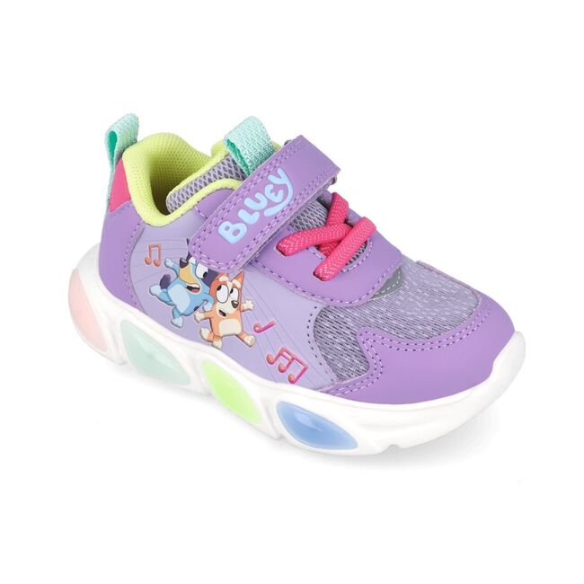 Sneakers Bluey cu luminite Garvalin 251856, roz (Marime: 22 (13,5-14,1 cm)) JEM251856-B-22