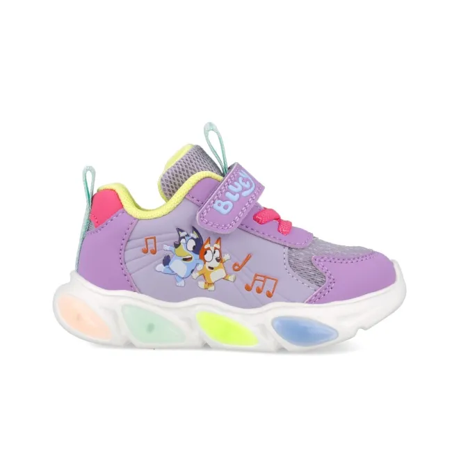 Sneakers Bluey cu luminite Garvalin 251856, roz (Marime: 26 (16,2-16,7 cm)) JEM251856-B-26