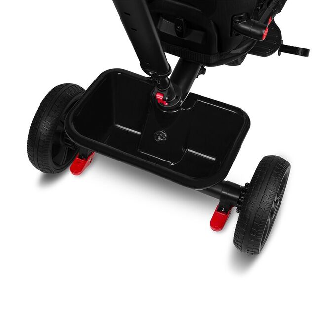 Tricicleta copii, Lionelo, Haari, Ultrapliabila, Multifunctionala, Suport picioare, Control al directiei, Scaun reversibil, Rotire 360 grade, Conform cu standardul european de securitate EN71, Verde BYNLO-HAARI_GREEN_EMERALD