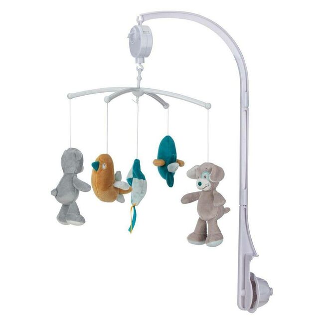 Carusel muzical, Free2Play, Pentru patut, Cu 5 jucarii din plus, Max the Bear BYN83532