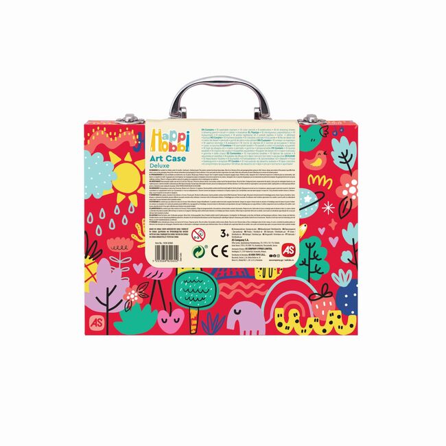 HAPPI HOBBI ART CASE SET DE DESEN DELUXE CU 50 DE ACCESORII LUMEA MEA VIV1038-82060