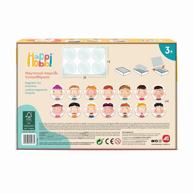 HAPPI HOBBI JOC MAGNETIC INVATARE EMOTIONALA VIV1029-64077