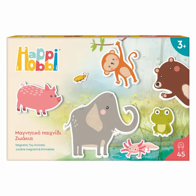 HAPPI HOBBI JUCARIE MAGNETICA CU ANIMALE VIV1029-64076