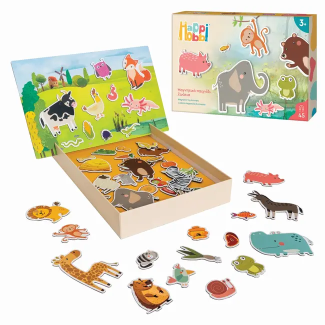 HAPPI HOBBI JUCARIE MAGNETICA CU ANIMALE VIV1029-64076