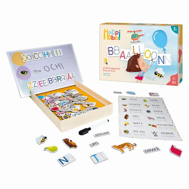 HAPPI HOBBI JUCARIE MAGNETICA INVAT SA SCRIU VIV1029-64557