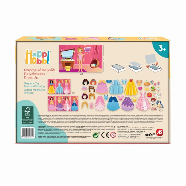 HAPPI HOBBI JUCARIE MAGNETICA PRINTESE VIV1029-64081