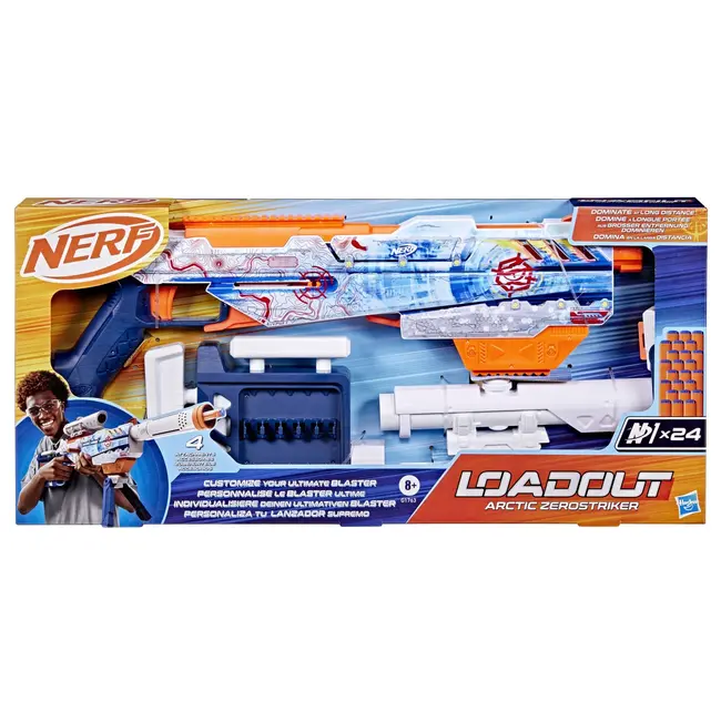 NERF BLASTER LOADOUT ARCTIC ZEROSTRIKER VIVG1763