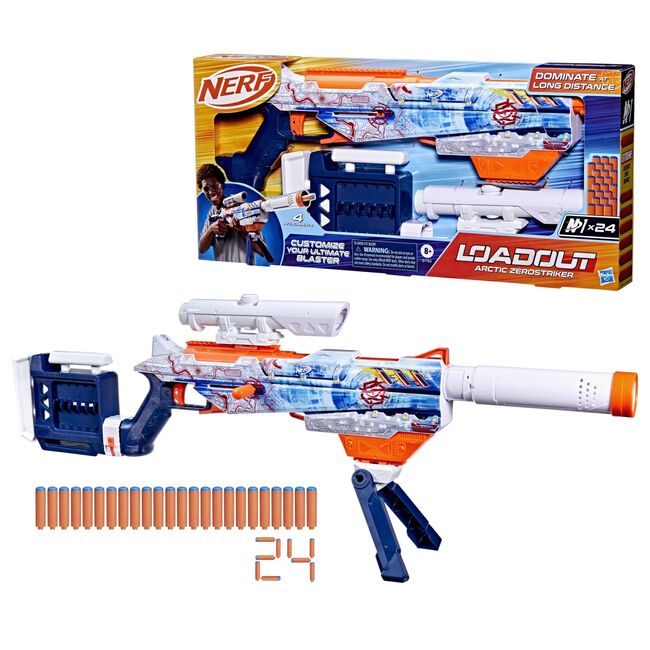 NERF BLASTER LOADOUT ARCTIC ZEROSTRIKER VIVG1763