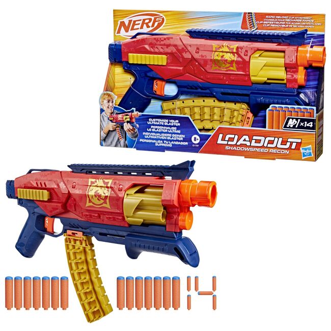 NERF BLASTER LOADOUT SHADOWSPEED RECON VIVG1759