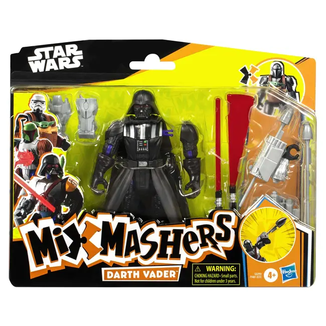 STAR WARS MIX MASHERS DELUXE SET FIGURINA DARTH VADER 12CM SI ACCESORII VIVF9481_G0299