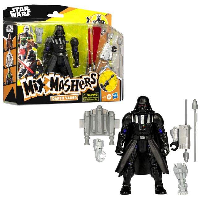 STAR WARS MIX MASHERS DELUXE SET FIGURINA DARTH VADER 12CM SI ACCESORII VIVF9481_G0299