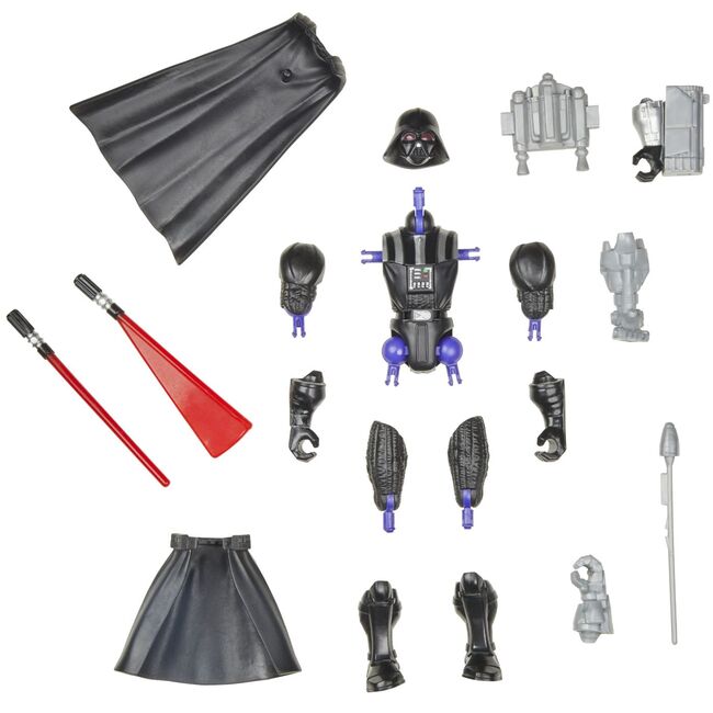 STAR WARS MIX MASHERS DELUXE SET FIGURINA DARTH VADER 12CM SI ACCESORII VIVF9481_G0299