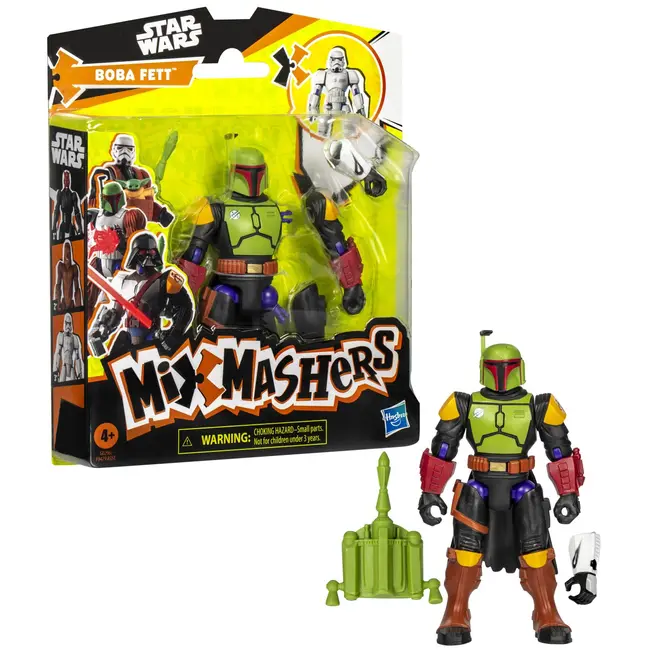 STAR WARS MIX MASHERS SET FIGURINA BOBA FETT 12CM SI ACCESORII VIVF9479_G0296
