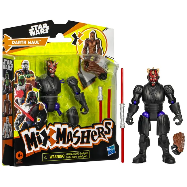 STAR WARS MIX MASHERS SET FIGURINA DARTH MAUL 12CM SI ACCESORII VIVF9479_G0298
