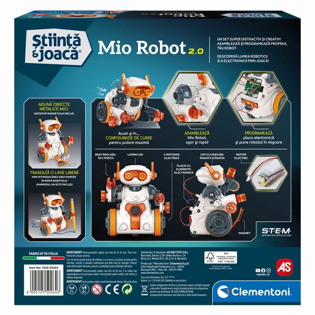 STIINTA SI JOACA ROBOTICS ROBOTUL MIO 2.0 VIV1026-50264