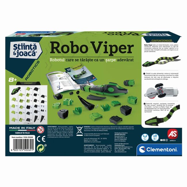 STIINTA SI JOACA ROBOTICS ROBOTUL SARPE VIV1026-50269