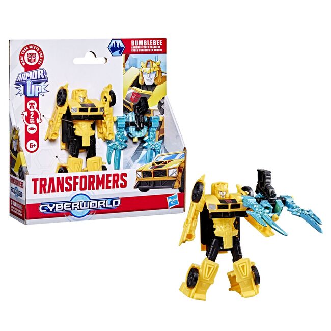 TRANSFORMERS CYBERWORLD ROBOT BUMBLEBEE BLINDAT TRANSFORMABIL VIVG0747_G1045