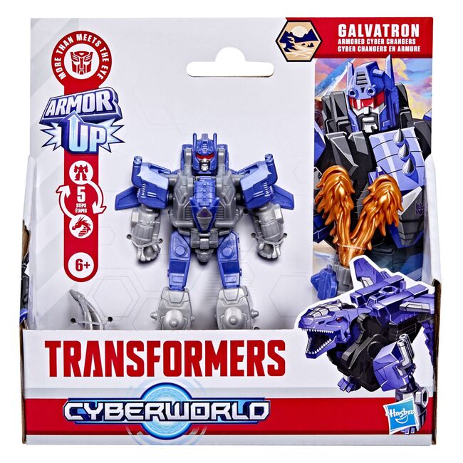 TRANSFORMERS CYBERWORLD ROBOT GALVATRON BLINDAT TRANSFORMABIL VIVG0747_G1052