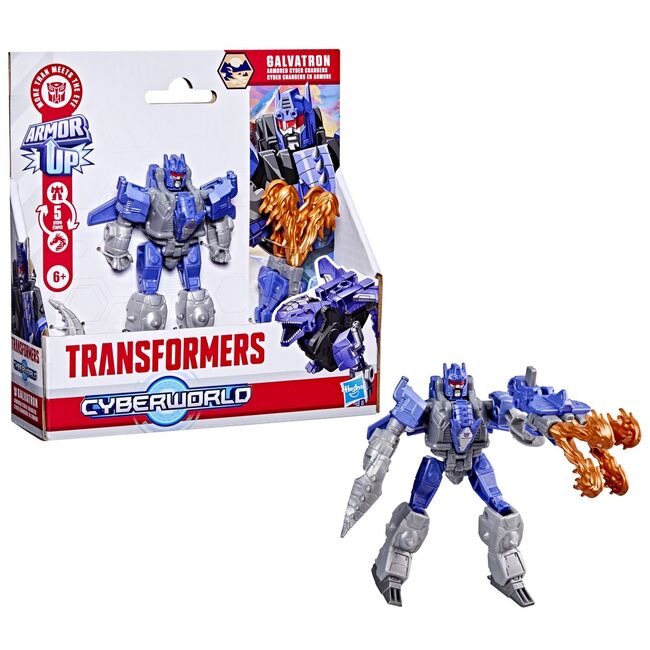 TRANSFORMERS CYBERWORLD ROBOT GALVATRON BLINDAT TRANSFORMABIL VIVG0747_G1052