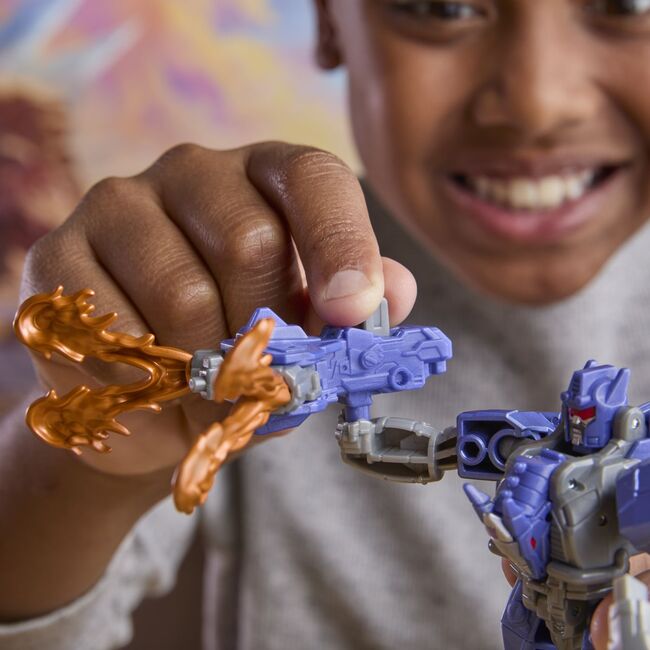 TRANSFORMERS CYBERWORLD ROBOT GALVATRON BLINDAT TRANSFORMABIL VIVG0747_G1052