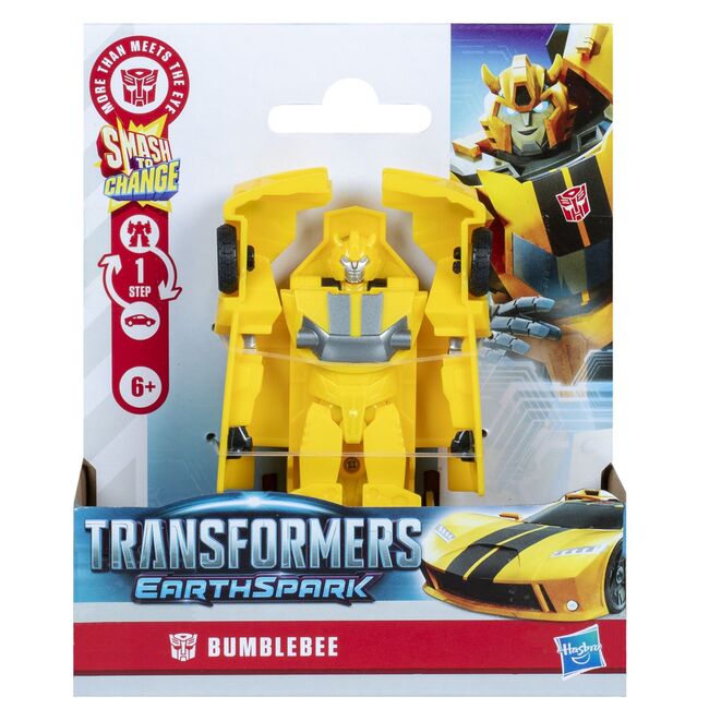 TRANSFORMERS EARTHSPARK FIGURINA BUMBLEBEE 1 STEP SMASH TO CHANGE VIVG0742_G0996