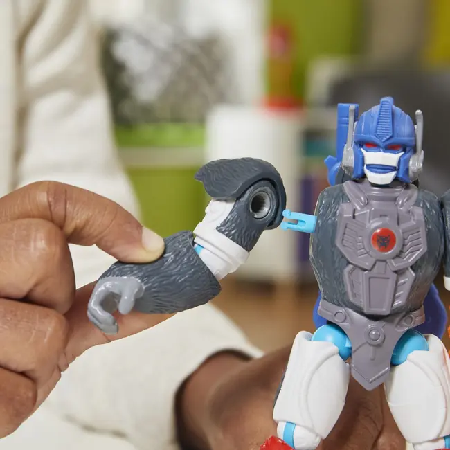 TRANSFORMERS MIX MASHERS FIGURINA OPTIMUS PRIMAL 12CM SI ACCESORII VIVF9730_F9733