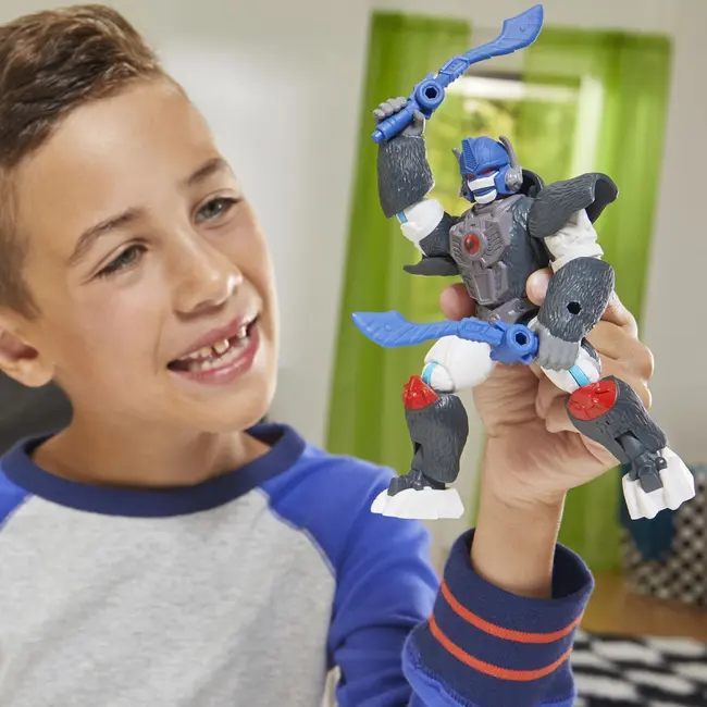 TRANSFORMERS MIX MASHERS FIGURINA OPTIMUS PRIMAL 12CM SI ACCESORII VIVF9730_F9733